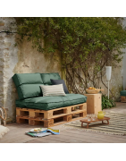 Mobilier palette recyclée